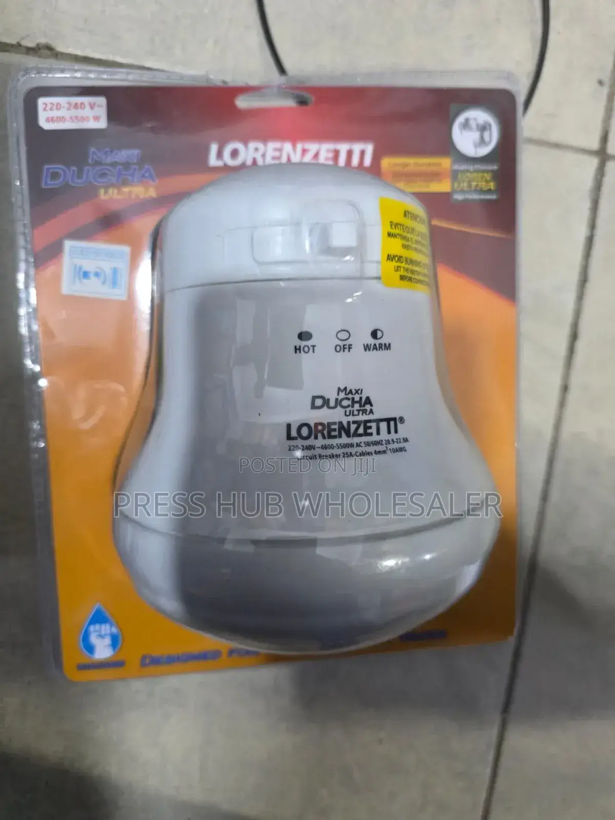 Lorenzetti Maxi Ducha Ultra