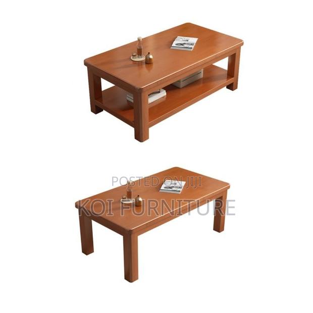 Coffee Tables; Elite Home Office Mahogany Coffee Table - thumbnail 2