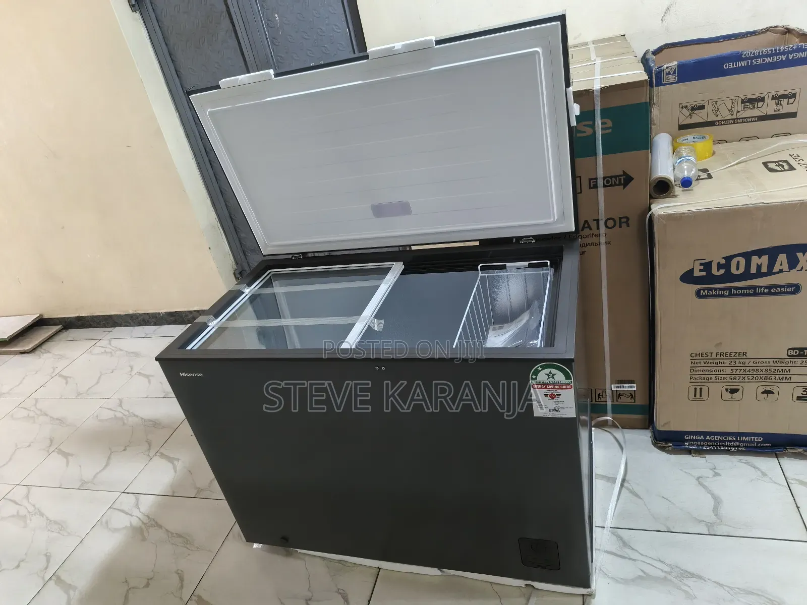 286l Chest Freezer, Hisense Freezer.