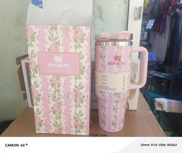 Pinky Flowered Stanley Cups