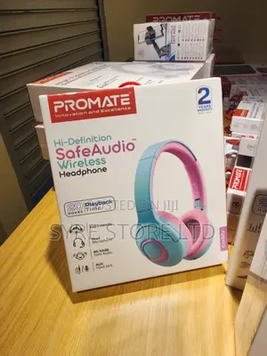 Kids Bluetooth Headset W/ Mic 85db Limit-Promate Coddy