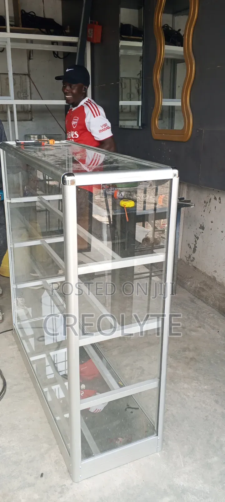 Modern Glass Counter/Display