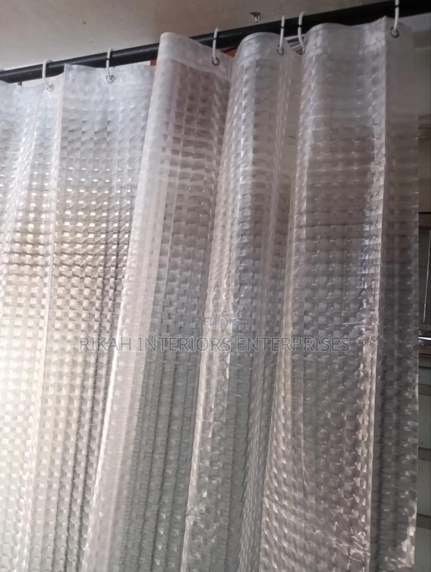 Translucent Waterproof Shower Curtains - main view