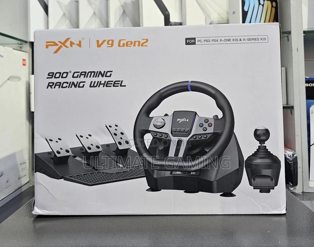 Pxn V9 Gen 2 Racing Wheel – Gaming Steering Wheel With Pedals