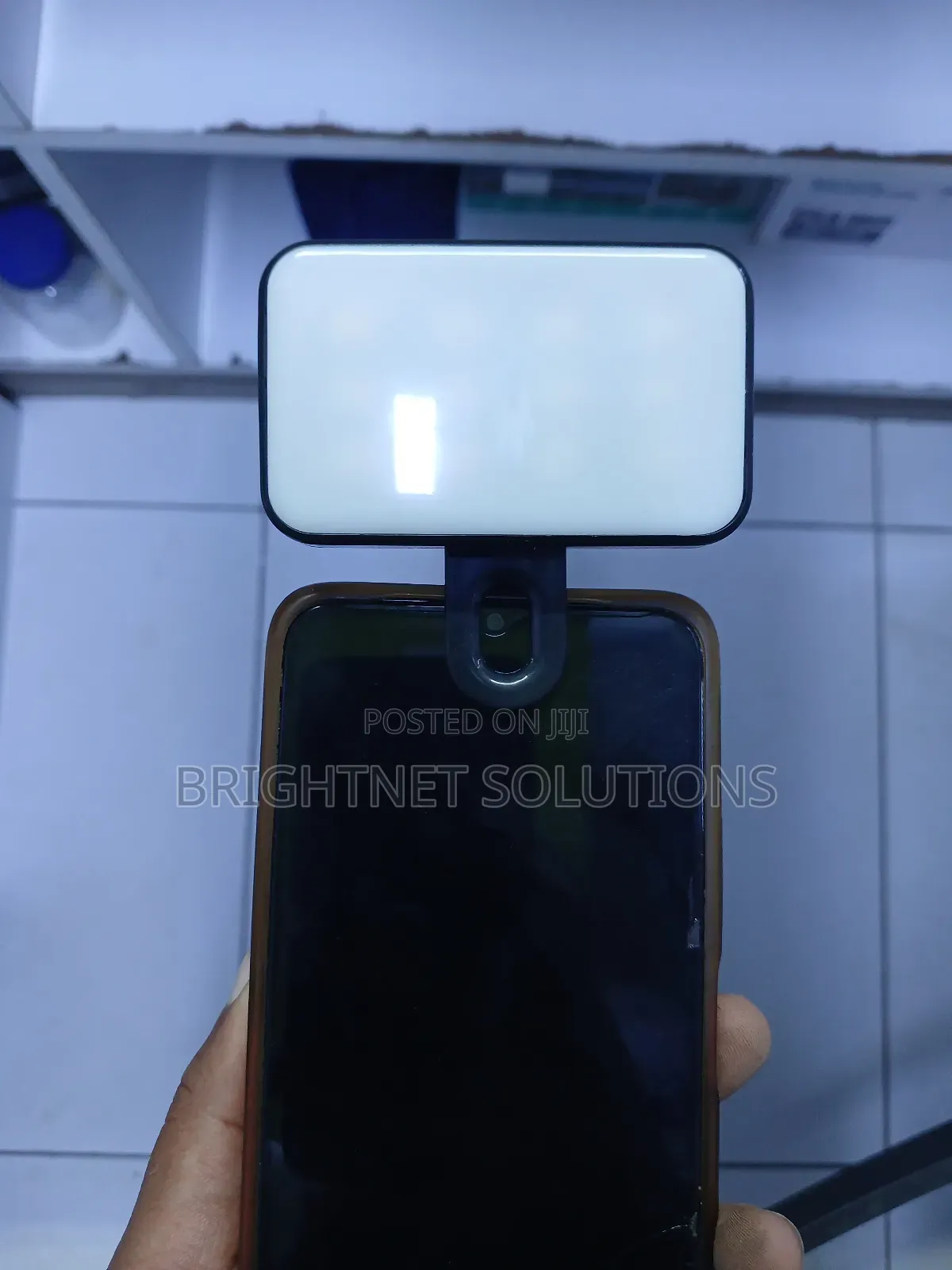 Led Cube Light With a Clip