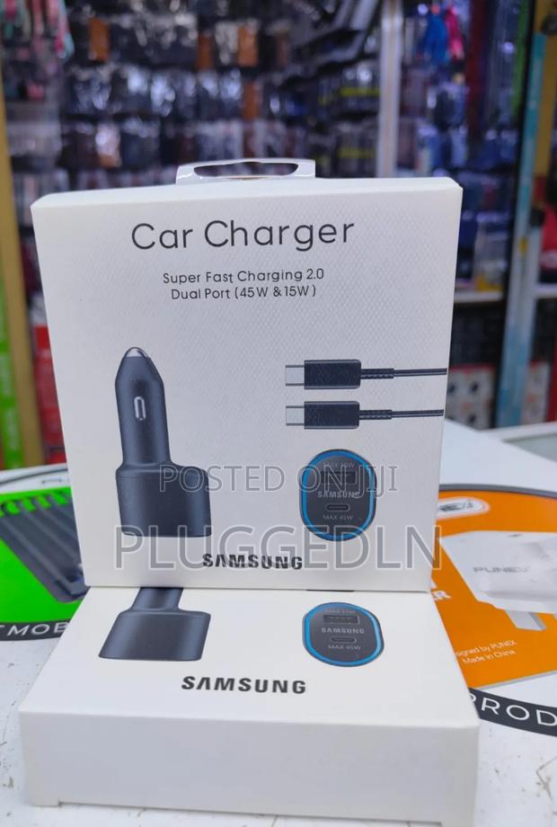 Samsung Car Charger Dual Ports (45w 15w)