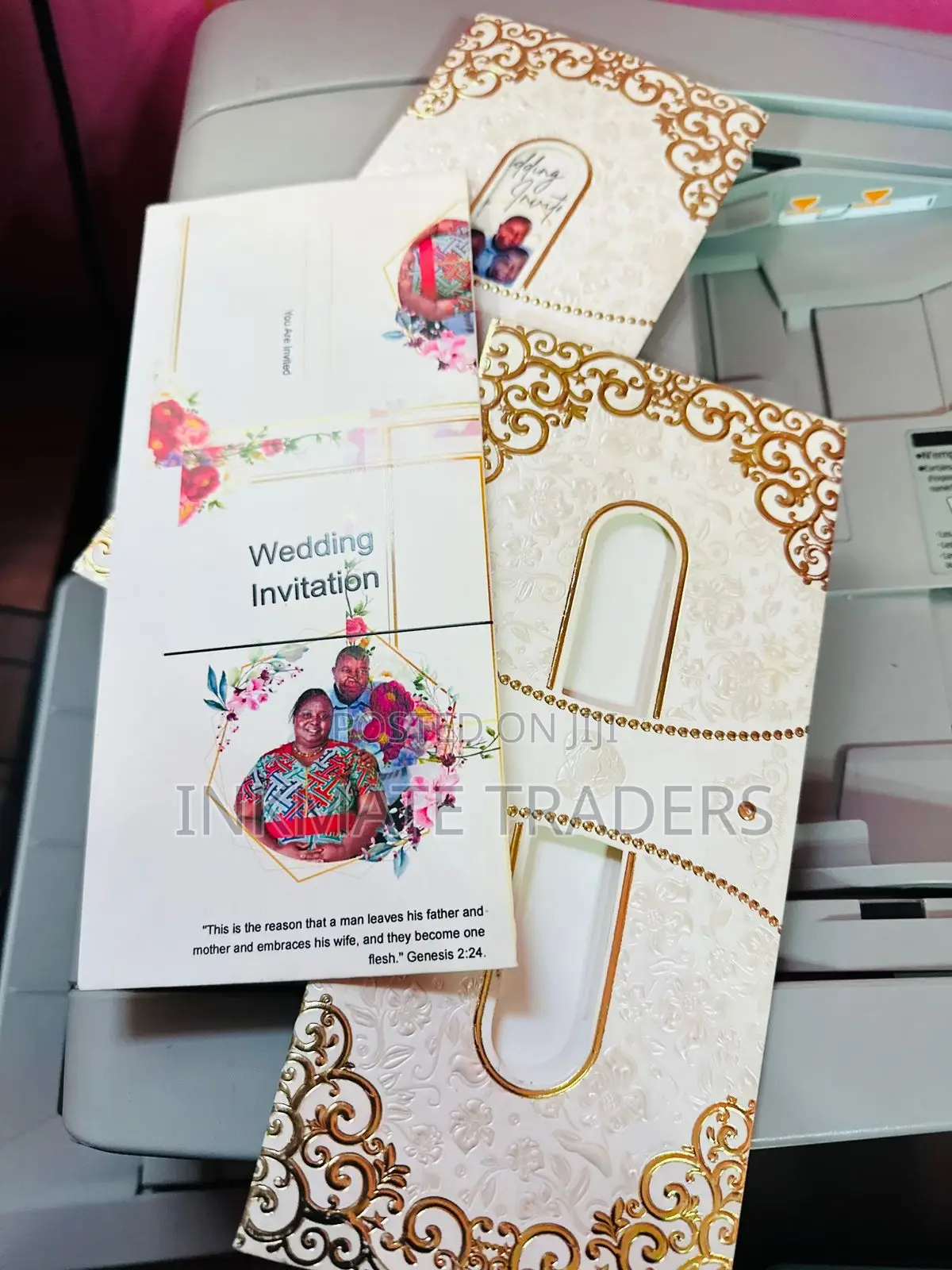 Opulent Wedding Card Printing