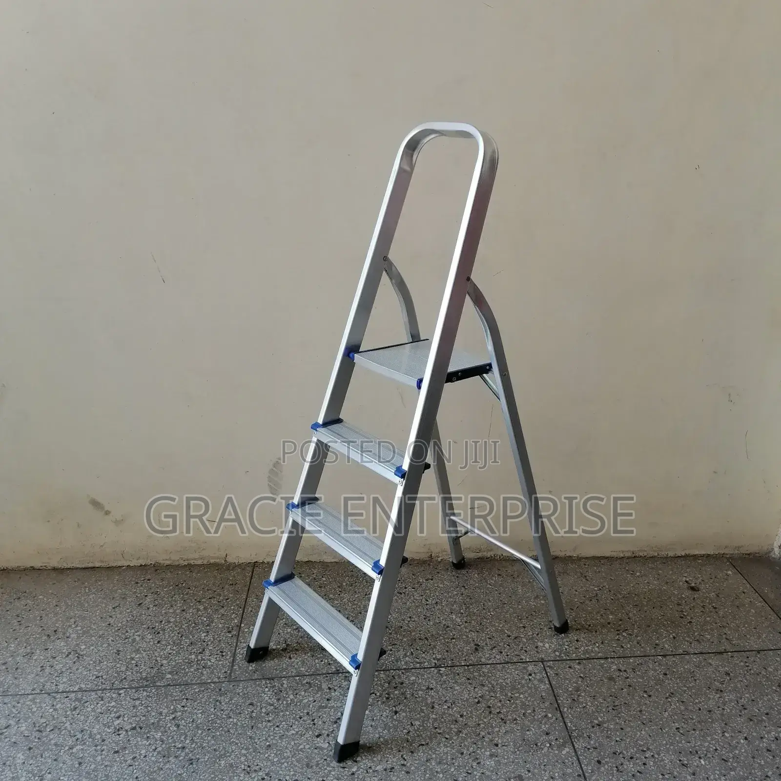 Household 4 Step Aluminum Ladder