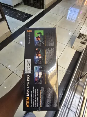 Blackmagic Design Atem Mini Pro Iso Hdmi Live Stream Switcher