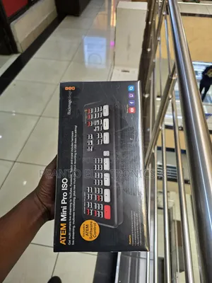 Blackmagic Design Atem Mini Pro Iso Hdmi Live Stream Switcher