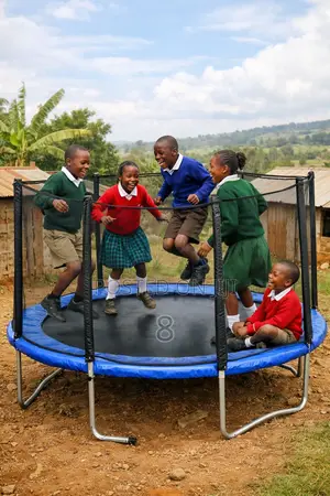 Small 4ft Trampoline for Kids – Heavy Duty Frame + Safety Net