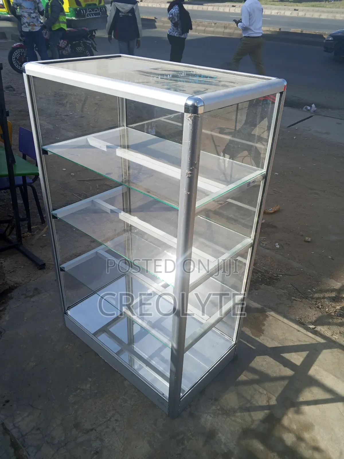 Cosmetics Glass Display