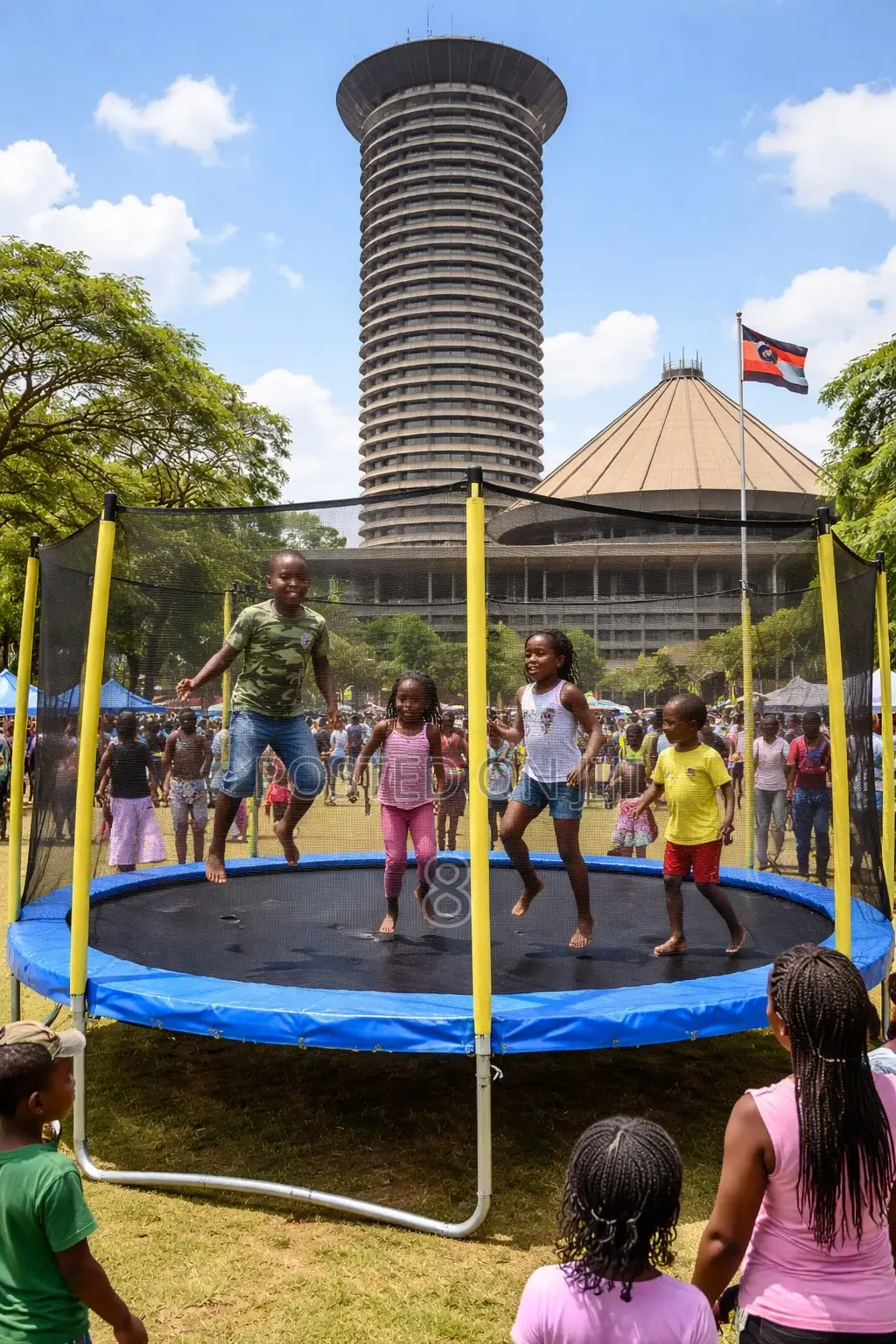 Durable 4ft Kids Trampoline – Safe, Stable Long Lasting