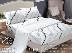 (6pc) Fitted Mix and Match Cotton Bedsheets 6*6/6*7 Sk