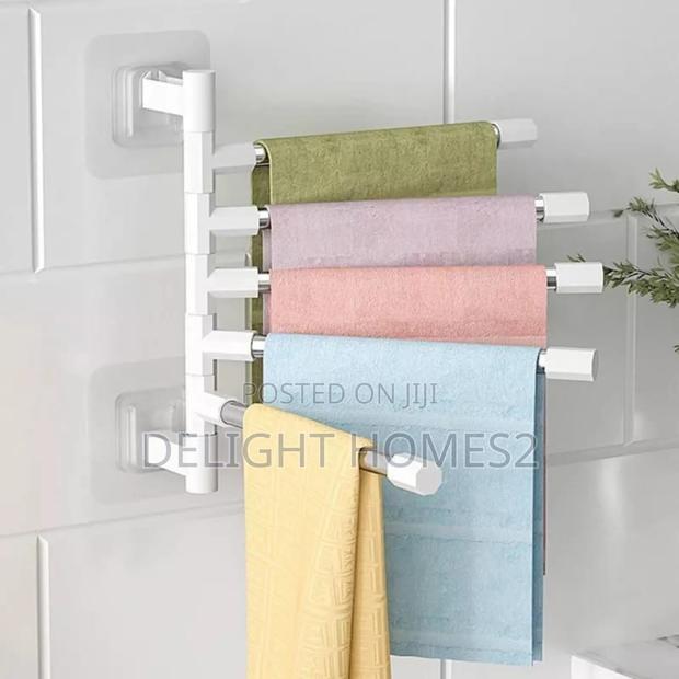 5 Bar Rotatable Cloth Hanger_za - thumbnail 2