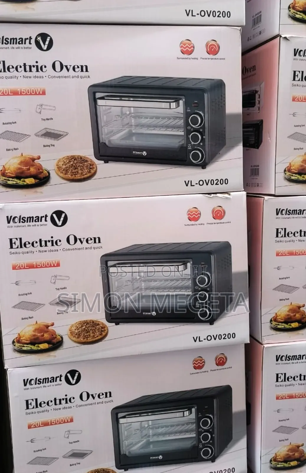 20 Litres Volsmart Electric Oven