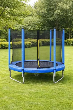4ft Jumping Trampoline for Kids – Safe Fun Exercise Set