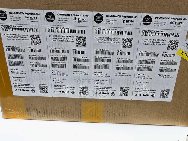 MSG-400commando Routex, Multi-Gig 6x2.5g, 512ap/400, Multi-Service - thumbnail 2