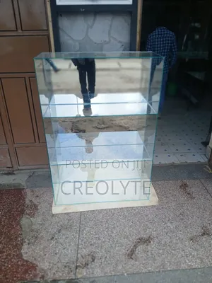 Jewelry and Cosmetics Glass Display