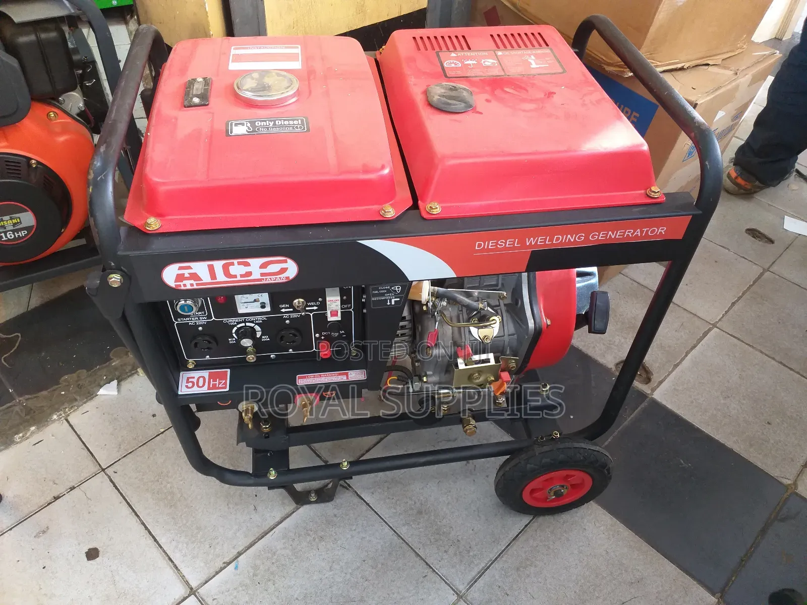 200amps Aico Japan 10kva Welding Generator