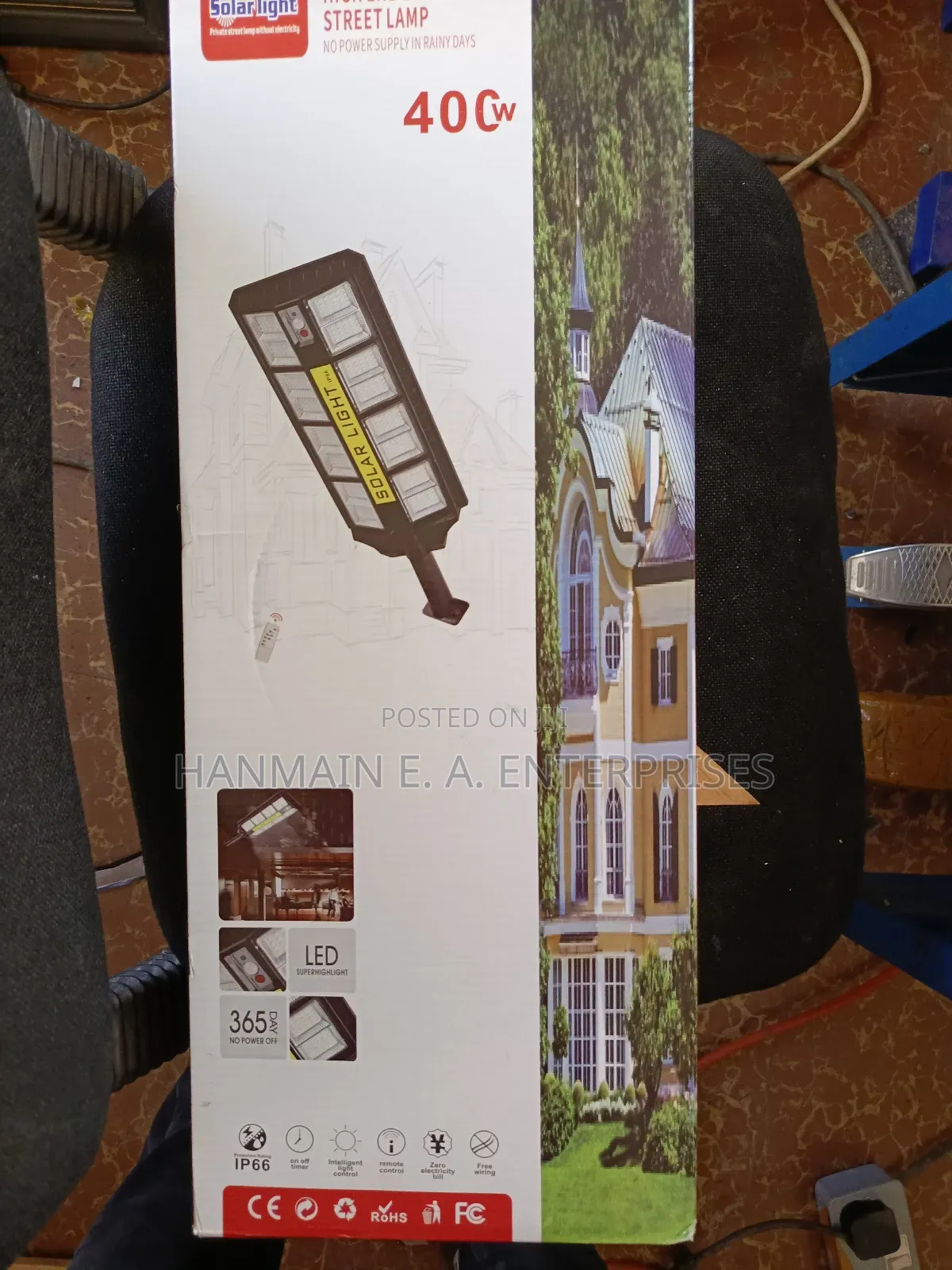 400w Quality Street Solar Lights
