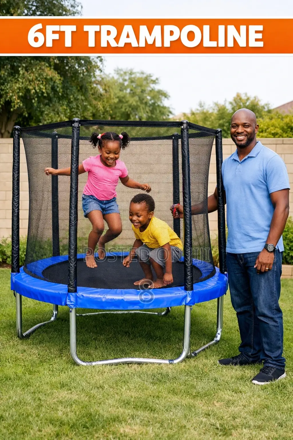 Affordable 4ft Trampoline With Net – High Quality Build