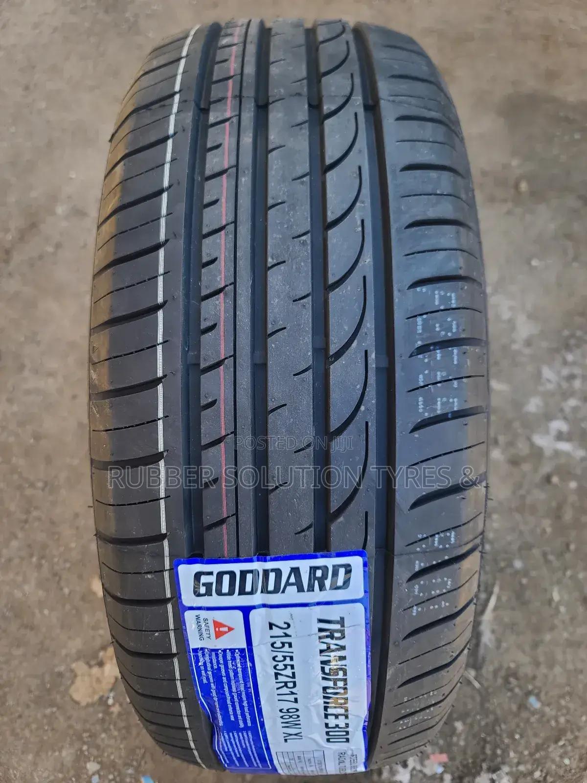 215 /55 R17 Goddard Tyres 98w X/L Transforce-300