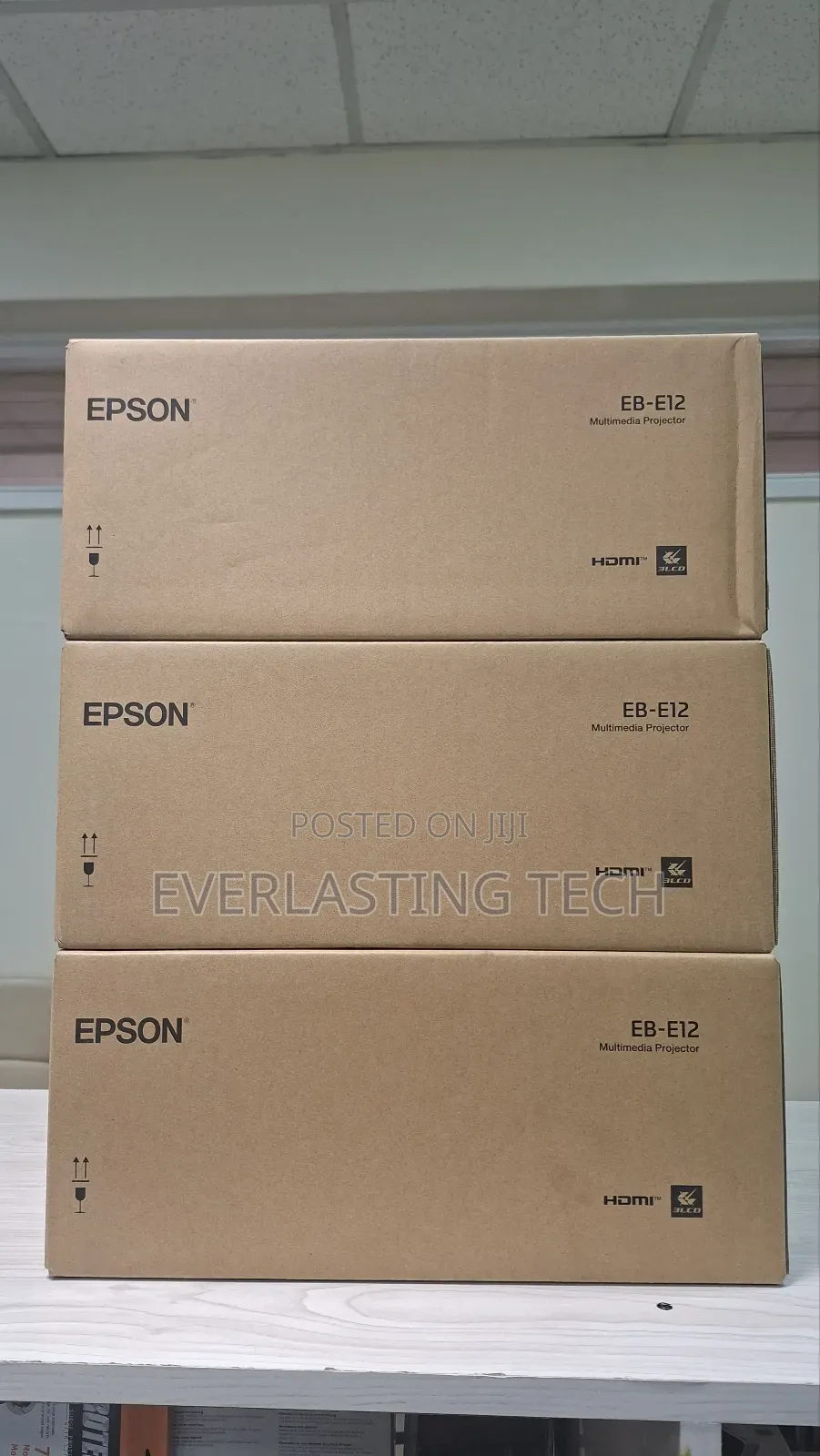 Epson Eb-e12 Xga 3lcd 3600 Lumen Projector