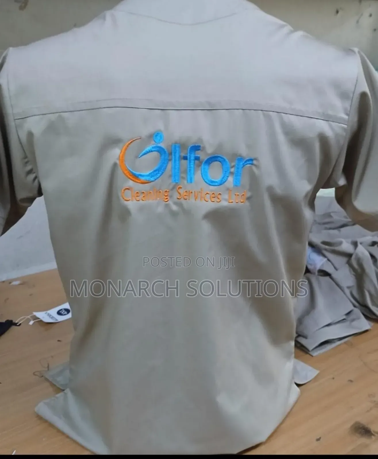 Polo White Body Collar Fit With Embroidery