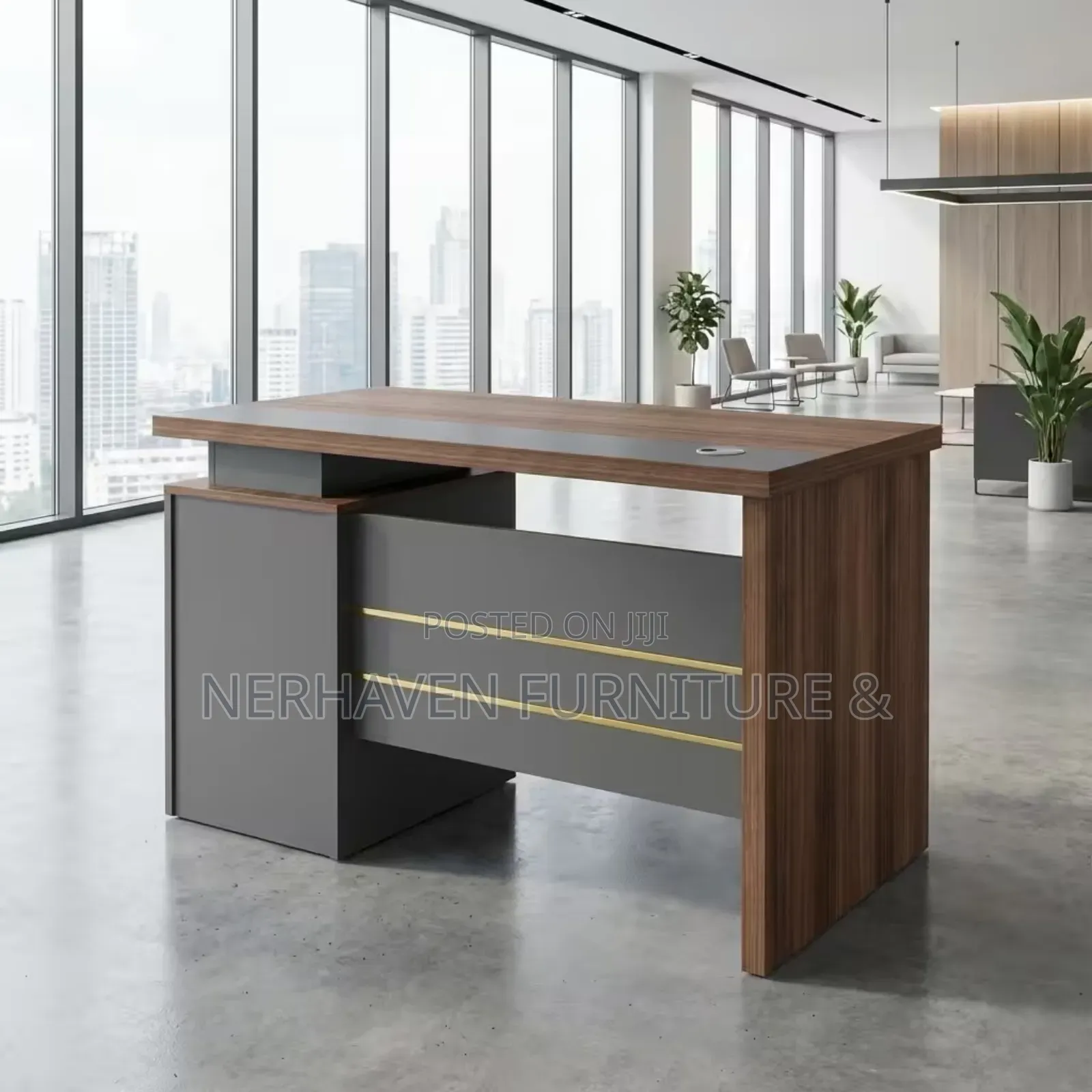 1.2m Executive Office Desk – Modern Wooden Workstation