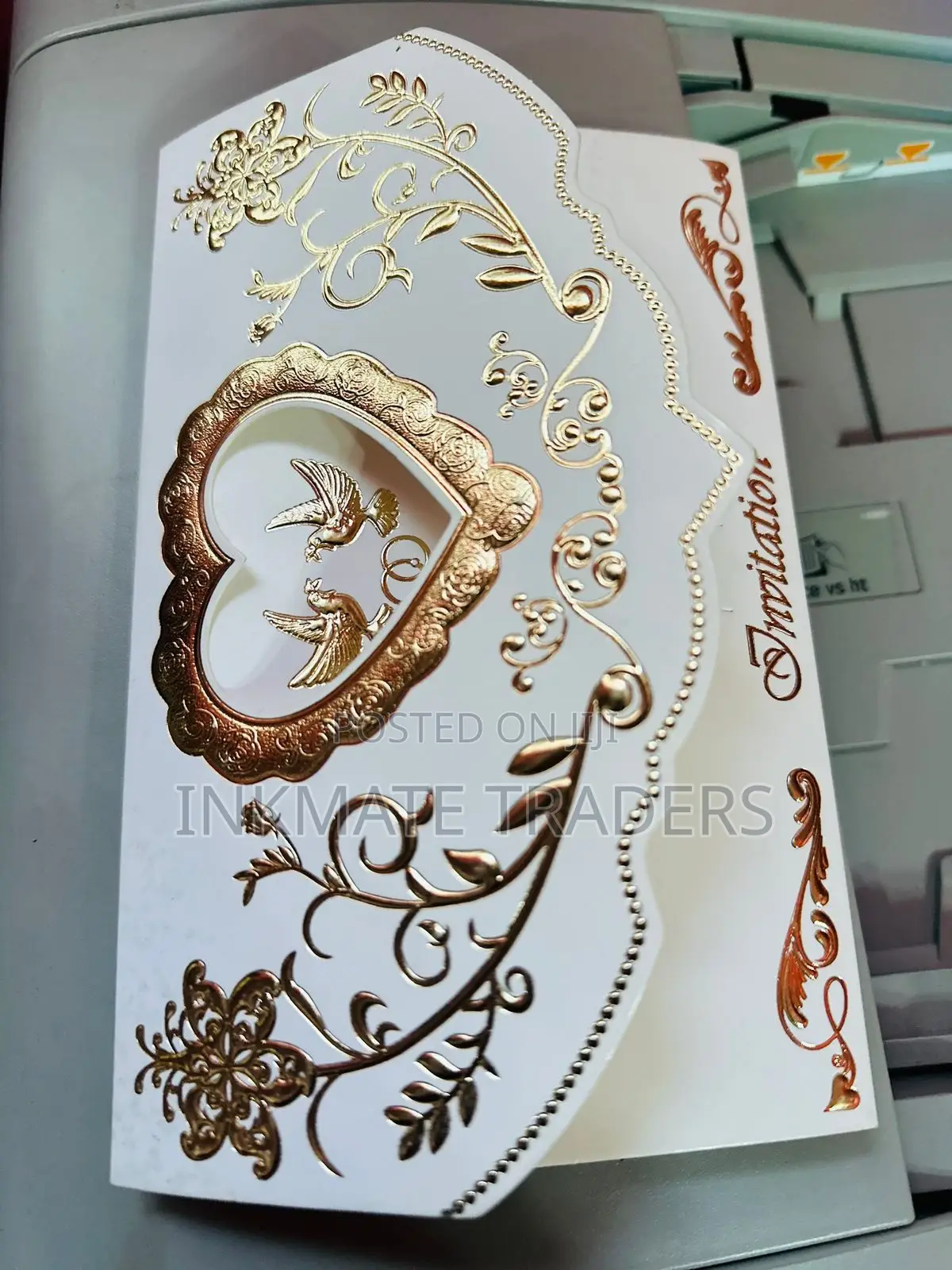 Soft Touch Wedding Card Printing
