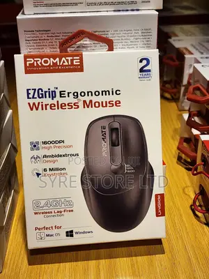 Promate Uniglide 1600dpi Ambidextrous Wireless Mouse