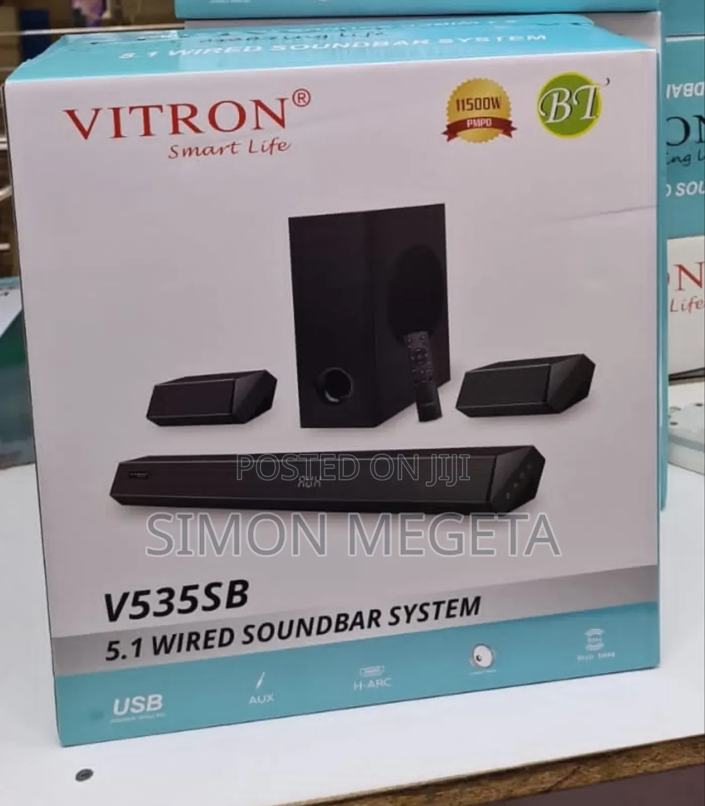 Vitron V535sb 5.1ch Soundbar Home Entertainment.
