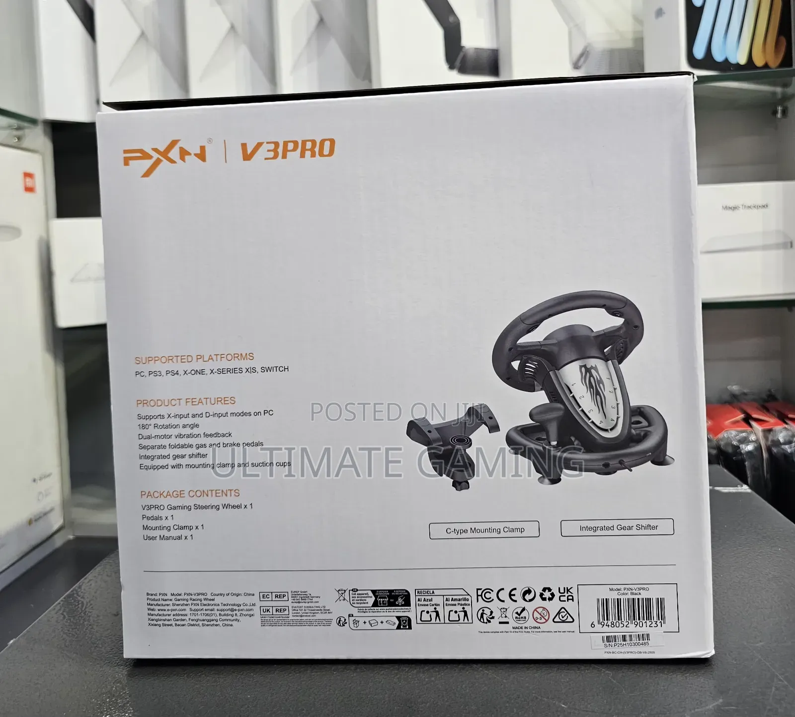 Pxn V3 Pro Racing Wheel