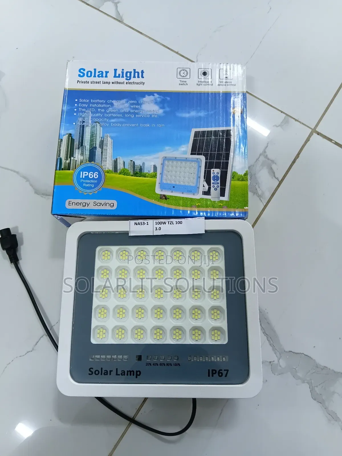 100w Solar Floodlight