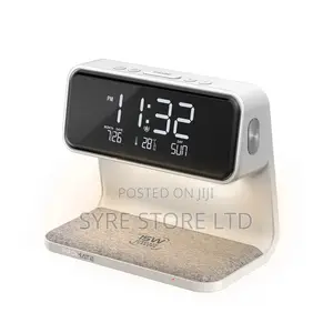 15w Wireless Charger Led Alarm Clock –Promate Lumix 15w