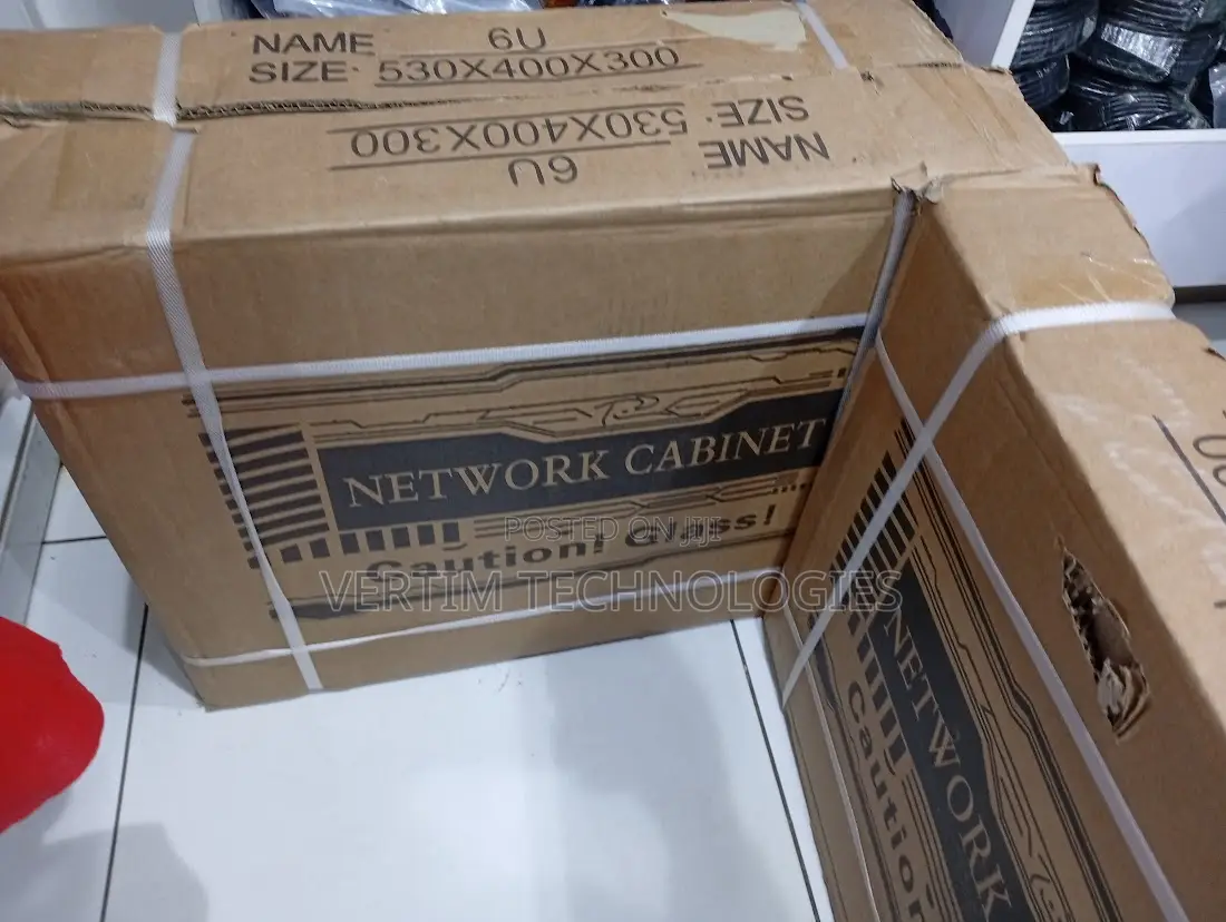 6u Wall Mount Rack Cabinet 530x400x300 Compact Size
