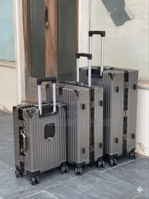 3 in 1 Aliminium Flame Zippless Suitcase Briefcase Travel Bag