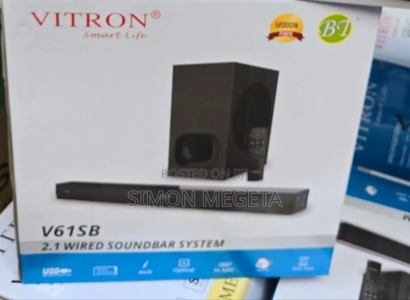 1200w Soundbar Vitron V61sb 2.1ch