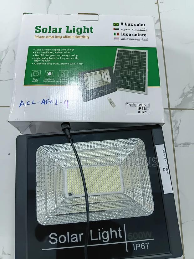 500w Solar Floodlight - thumbnail 2