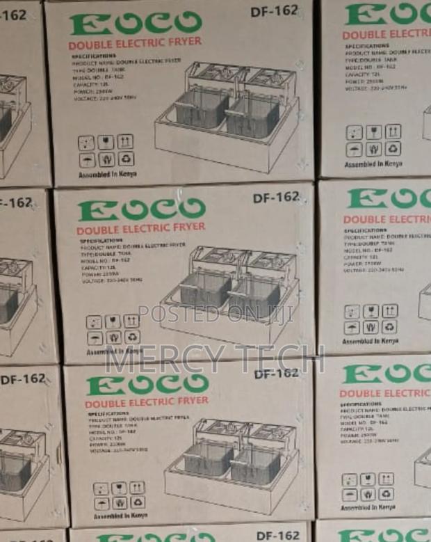 Ecco 6l+6l Double Tank Deep Fryer