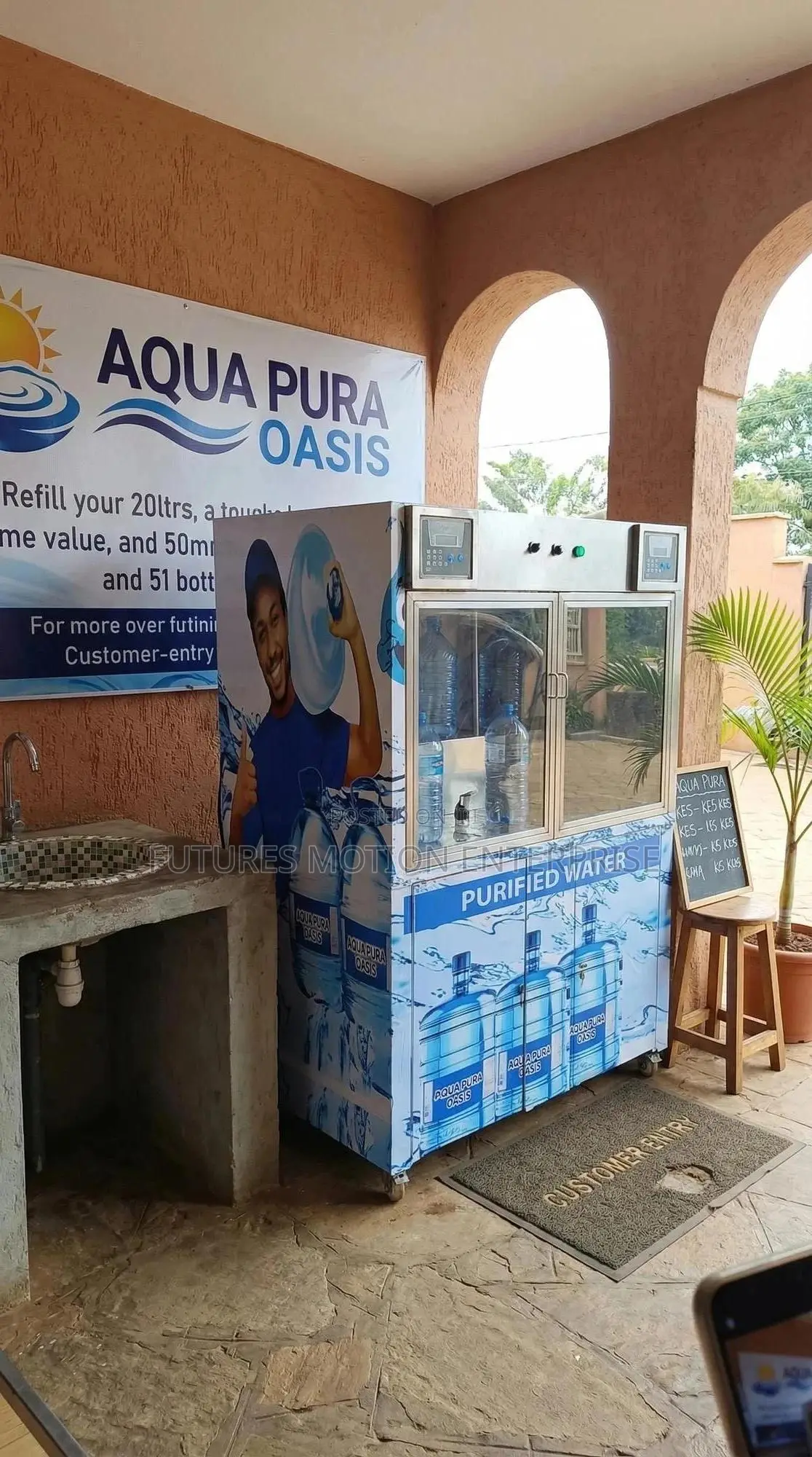 Purified Water Vending Machine