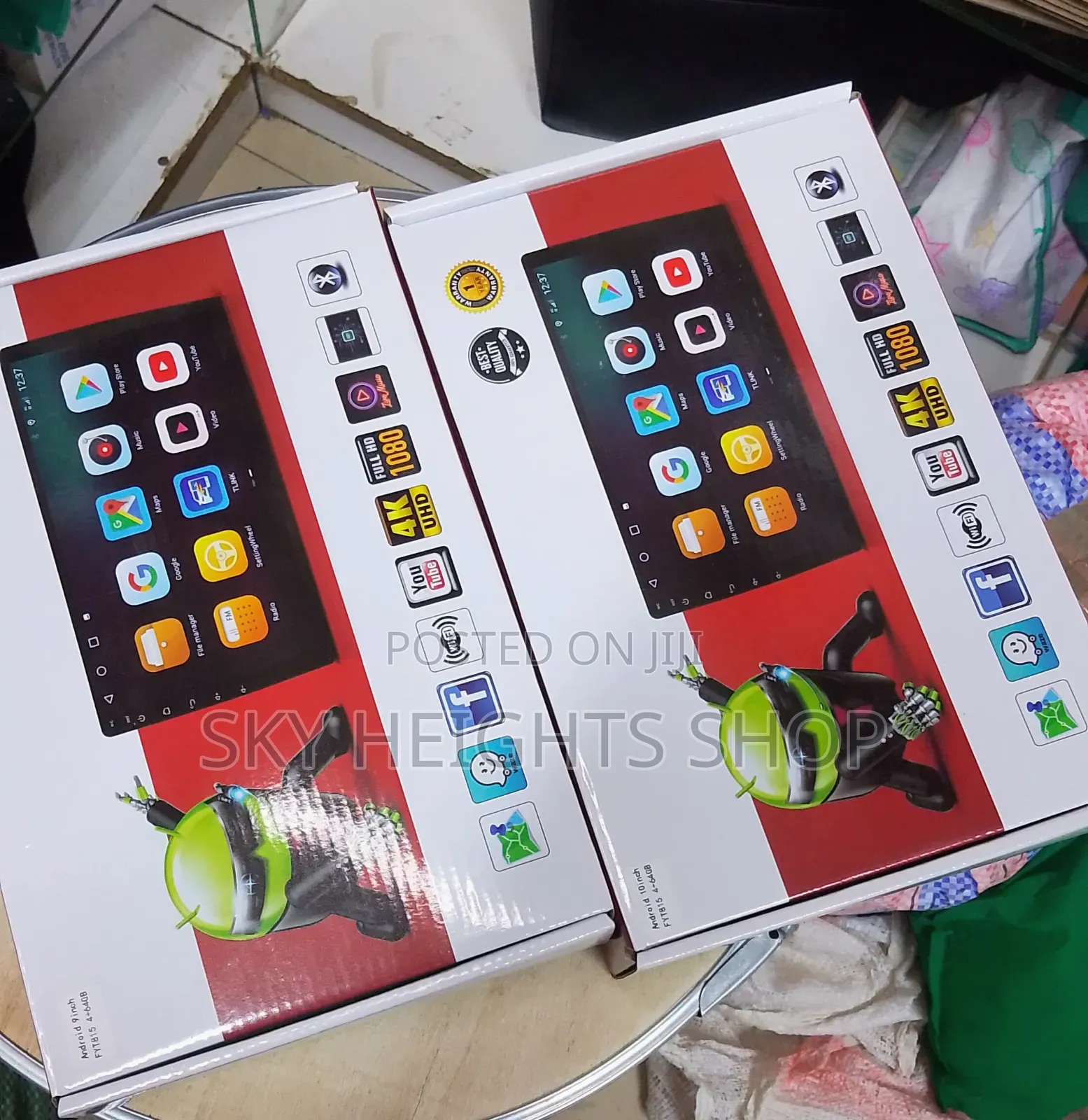 Quality 10" Touch Screen 64gb Car Android Radio Android 15