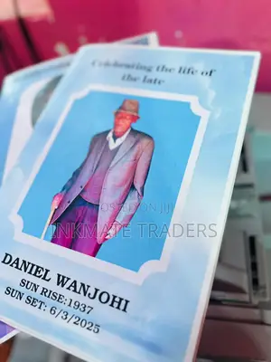 Elegant Memorial Eulogy Printing