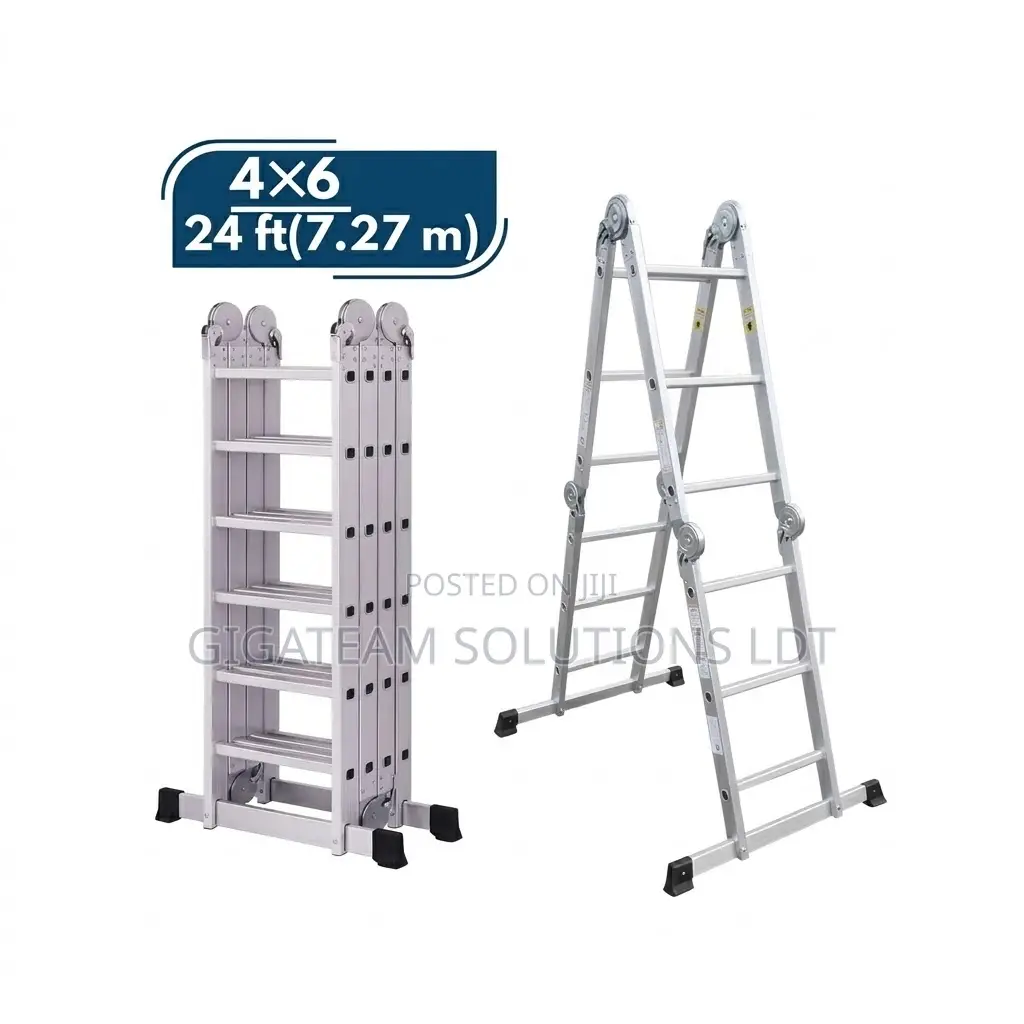 4 X 6 Aluminum Folding Ladder Ffl46