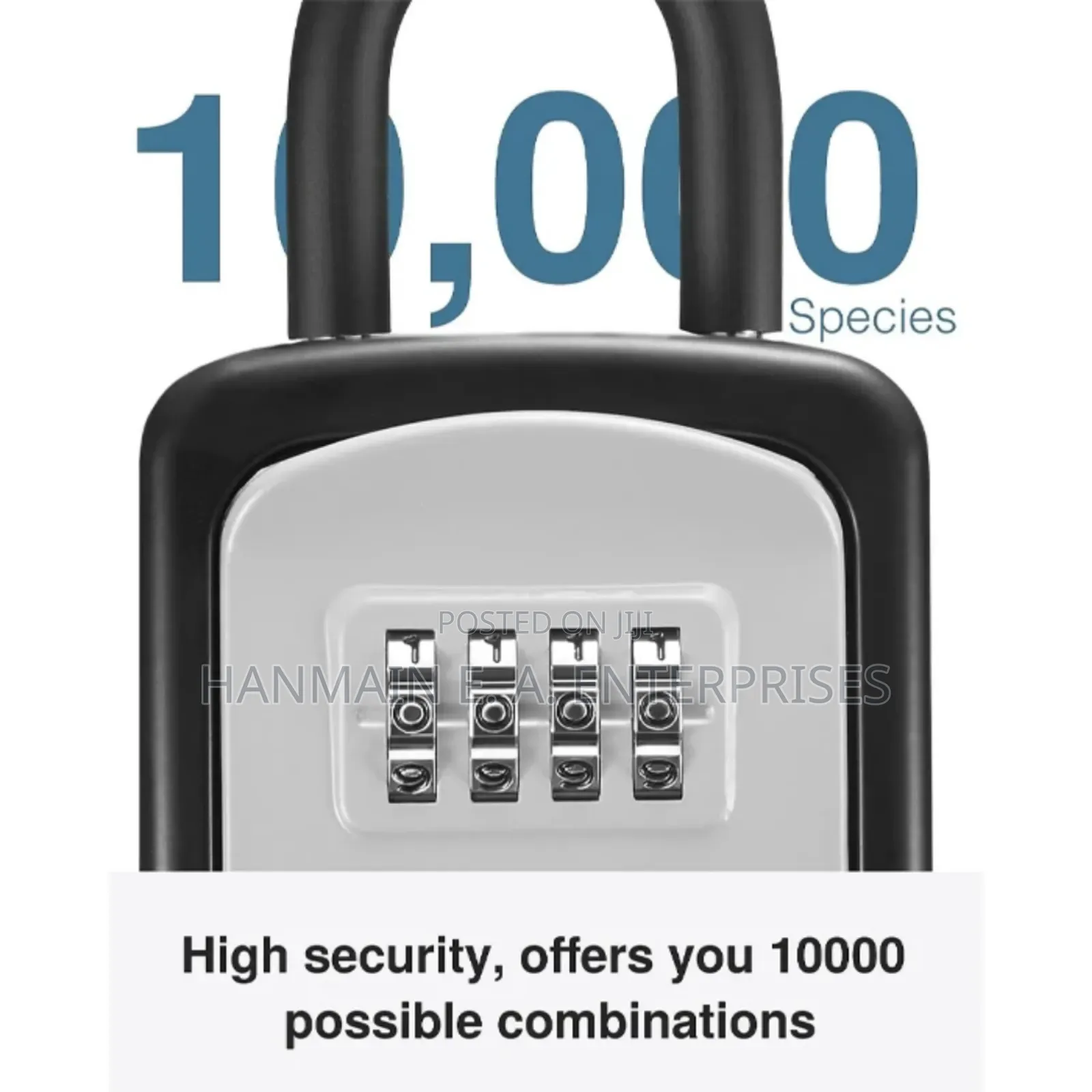 BNB Login Combination Code Security Abra Fox Key Lock Box