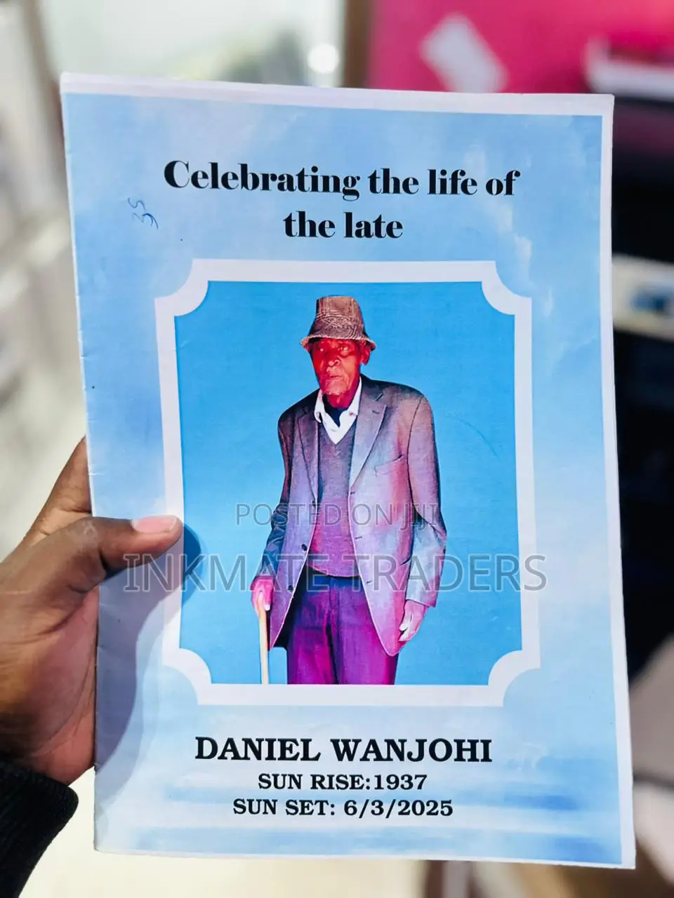 Classic Memorial Eulogy Printing