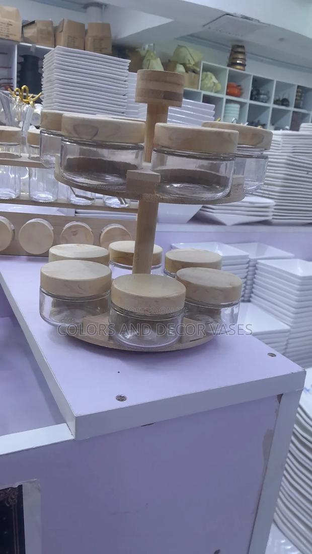 Rotating Spice Rack 12 Jars