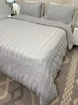 3pc Tufted Wave Duvet Cover Set Size:6*6/6*7 S.K
