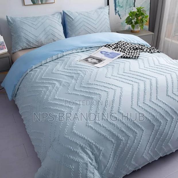 3pc Tufted Wave Duvet Cover Set Size:6*6/6*7 S.K - thumbnail 10